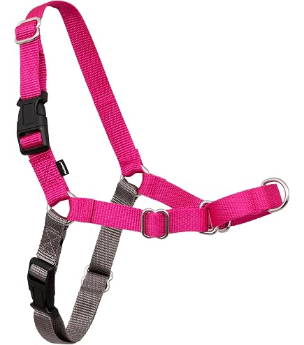 PetSafe デラックス イージーウォークハーネス Lサイズ ローズレッド